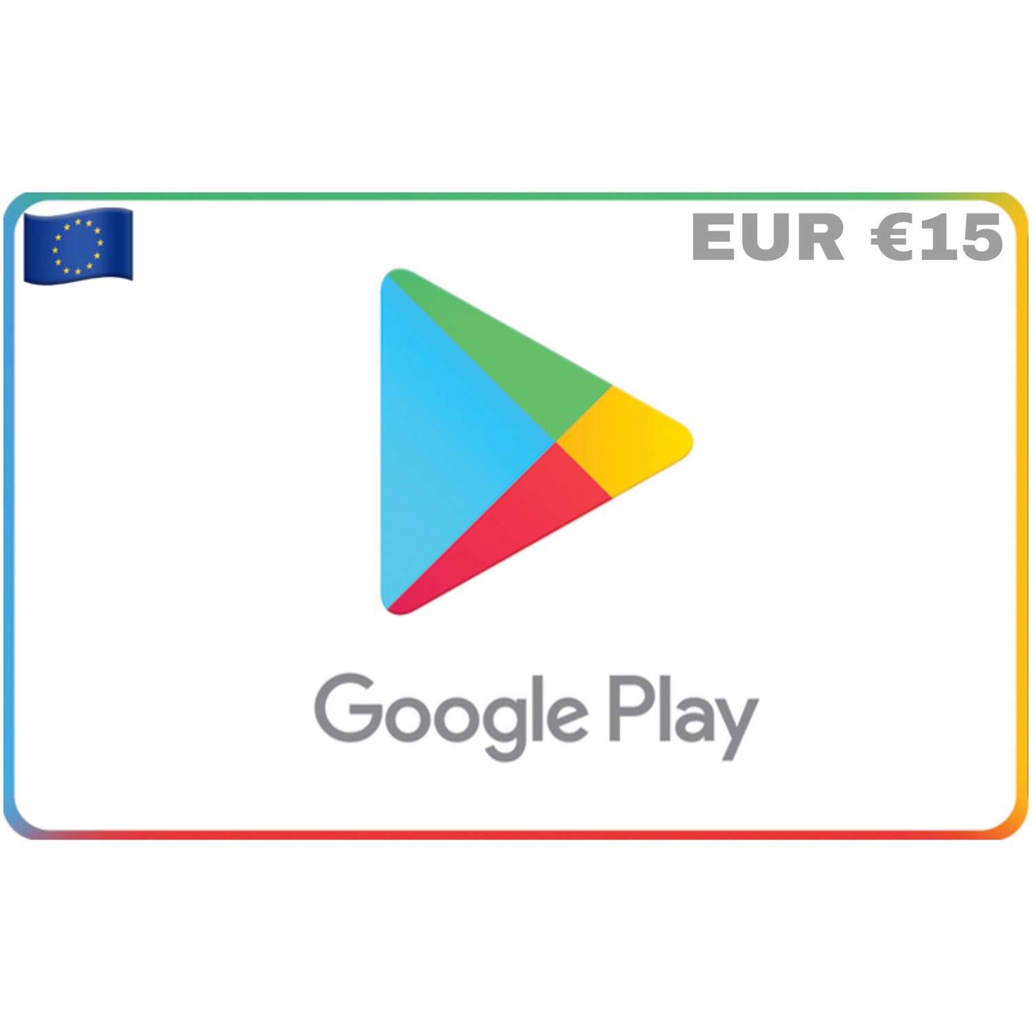 Google Play Europe EUR €15