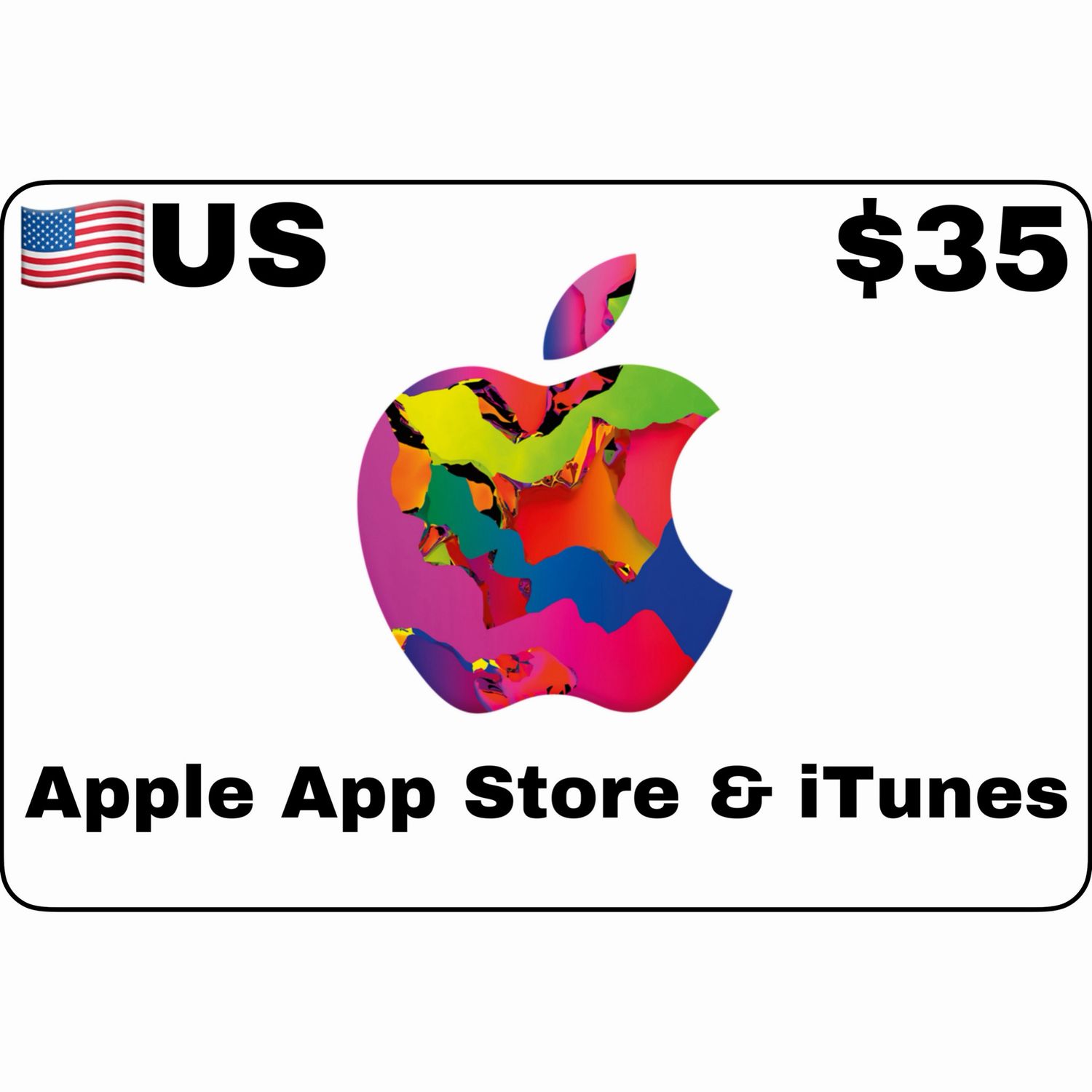Apple iTunes Gift Card US $35 USD Apple iTunes Gift Card US $35 USD