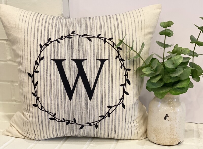 Monogrammed Pillow