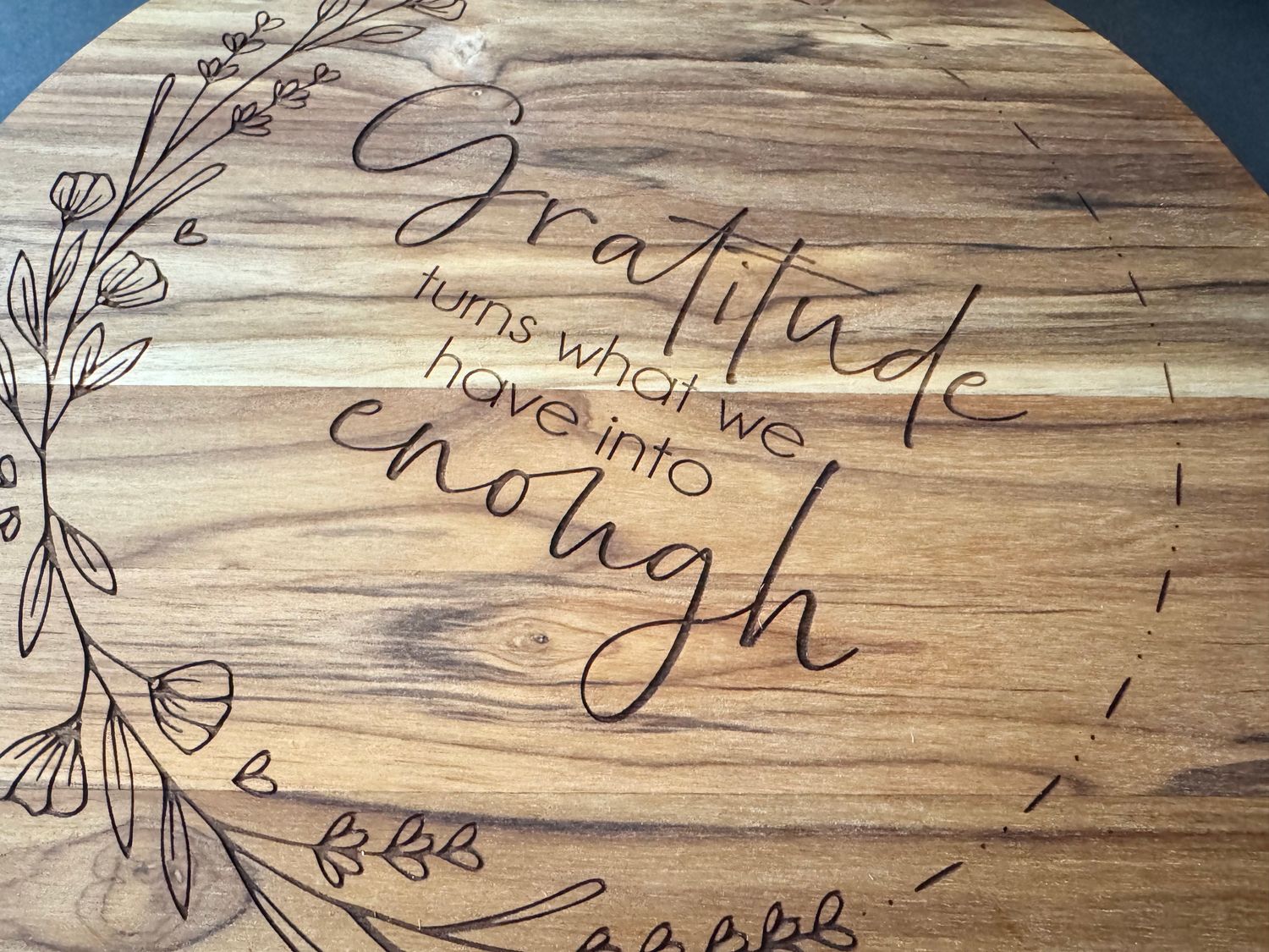 "Gratitude is Enough" Round