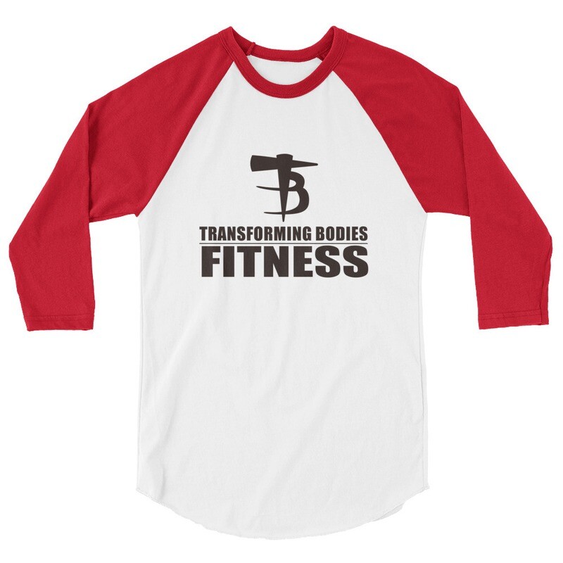 Unisex 3/4 Length Baseball tee