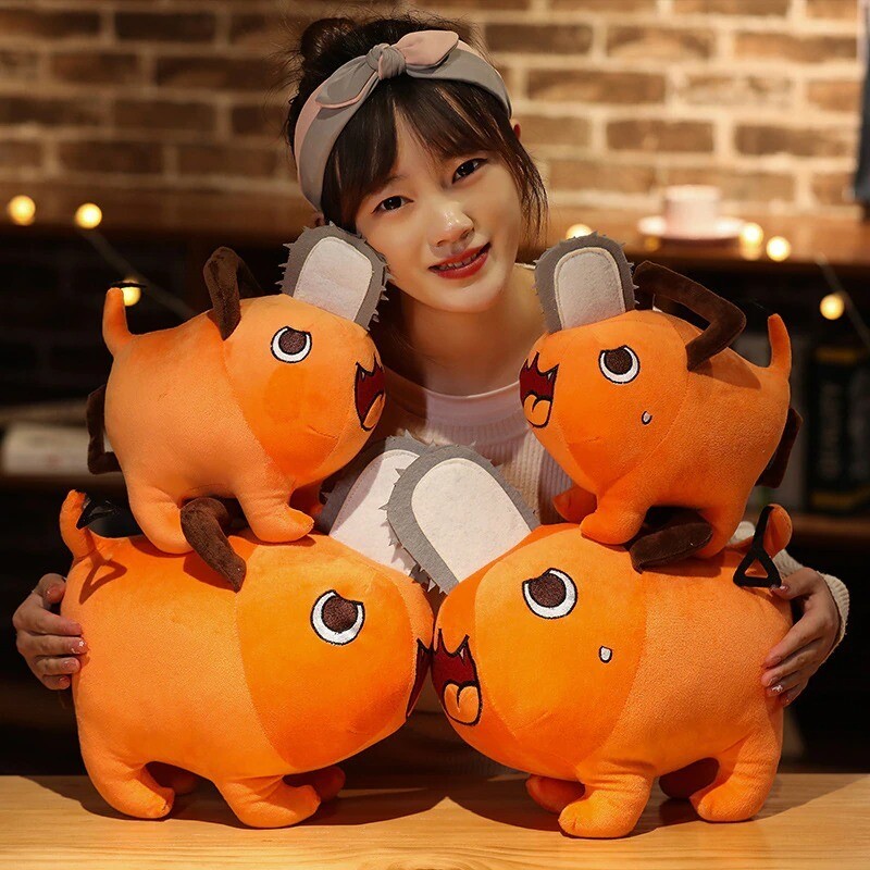 Chainsaw Man | Chainsaw man icon | Aki chainsawman Pochita Cosplay Props Plush Doll Pillows Toy