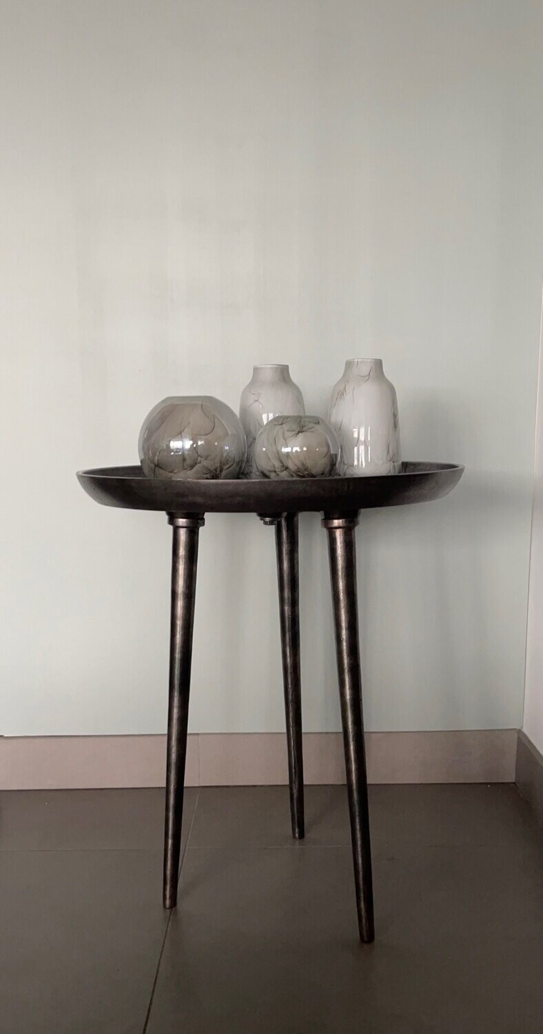 Bijzettafel staal