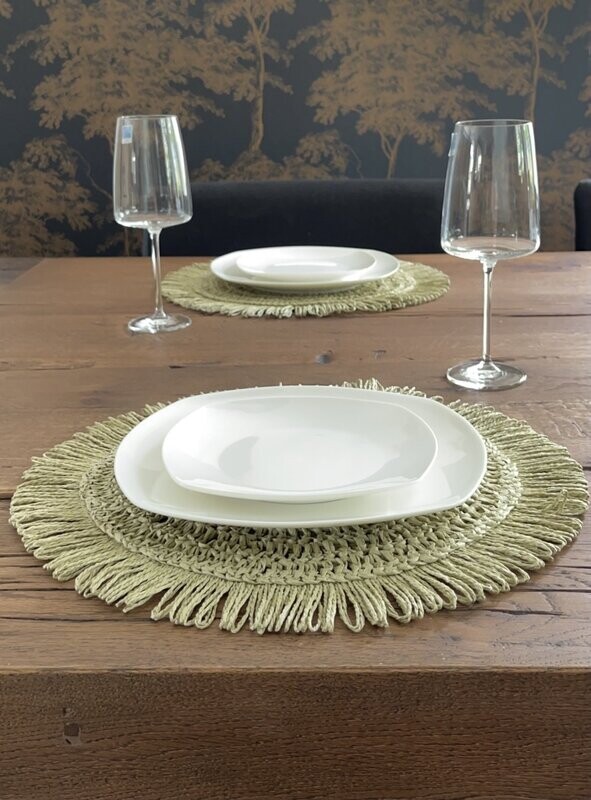 Placemat Gyula licht groen