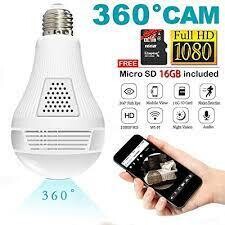 Camera ampoule WIFI HD 360 degré