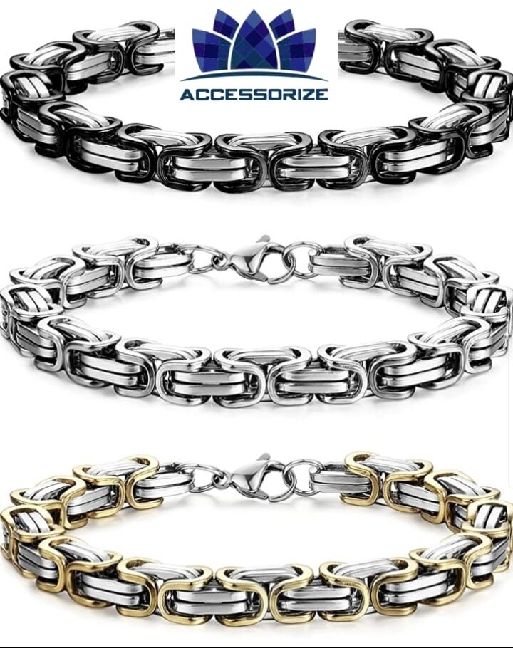 Chain Link Stainless Steel Bracelet