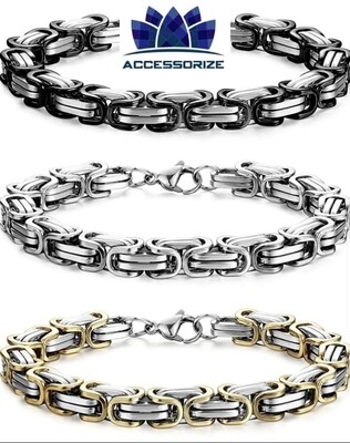 Chain Link Stainless Steel Bracelet