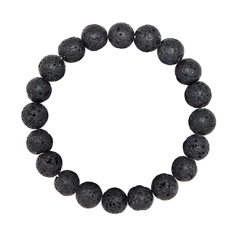 Black Lava Natural Stone Bracelet