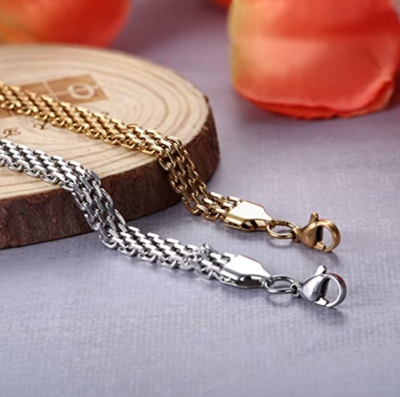 Slim Mesh Adjustable Stainless Steel Bracelet/Anklet