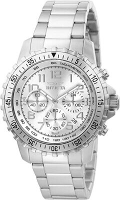 Invicta Silver Quartz Stainless Steel Watch