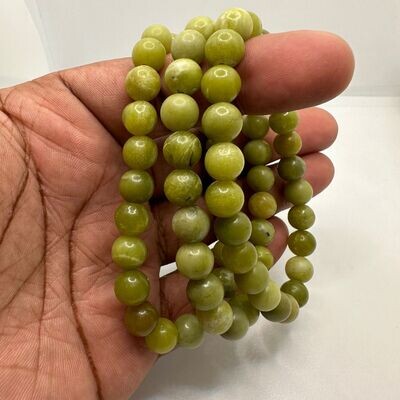 Green Jade Natural Stone Bracelet