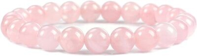 Rose Quarts Natural Stone Bracelet
