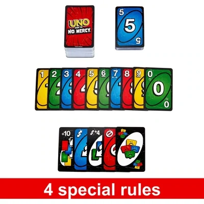 UNO Show 'EM No Mercy Card Game