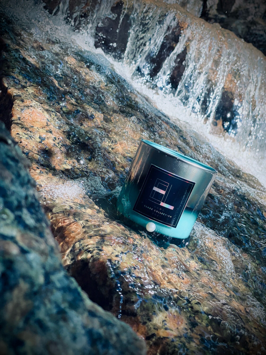 Aqua Candle