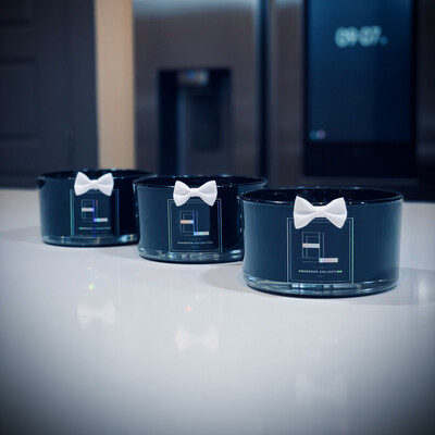 Tuxedo Candle 2