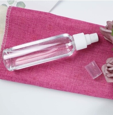 Clear white top 4 oz Spray Bottles