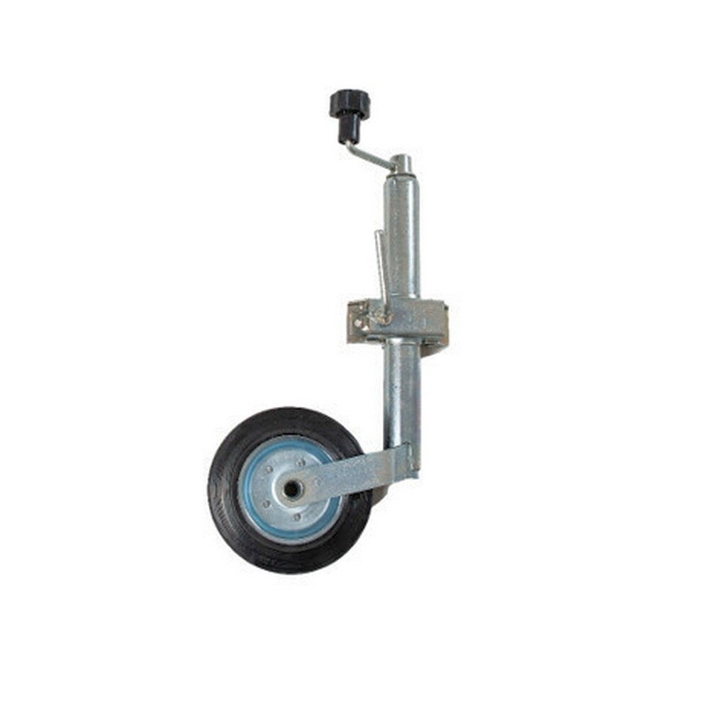 Trailer front support wheel