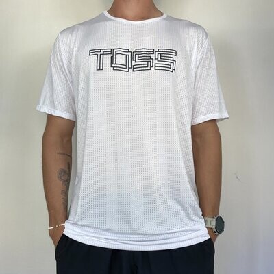 Camiseta básica branca clássica TOSS