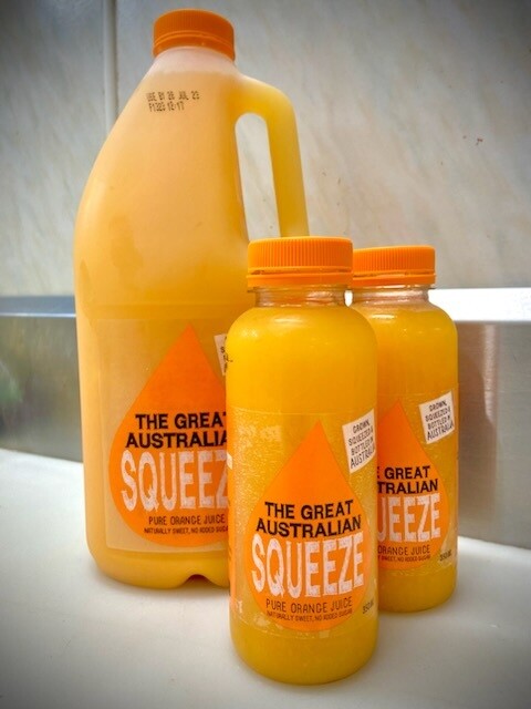 Orange Juice 2L Great Australian Squeeze