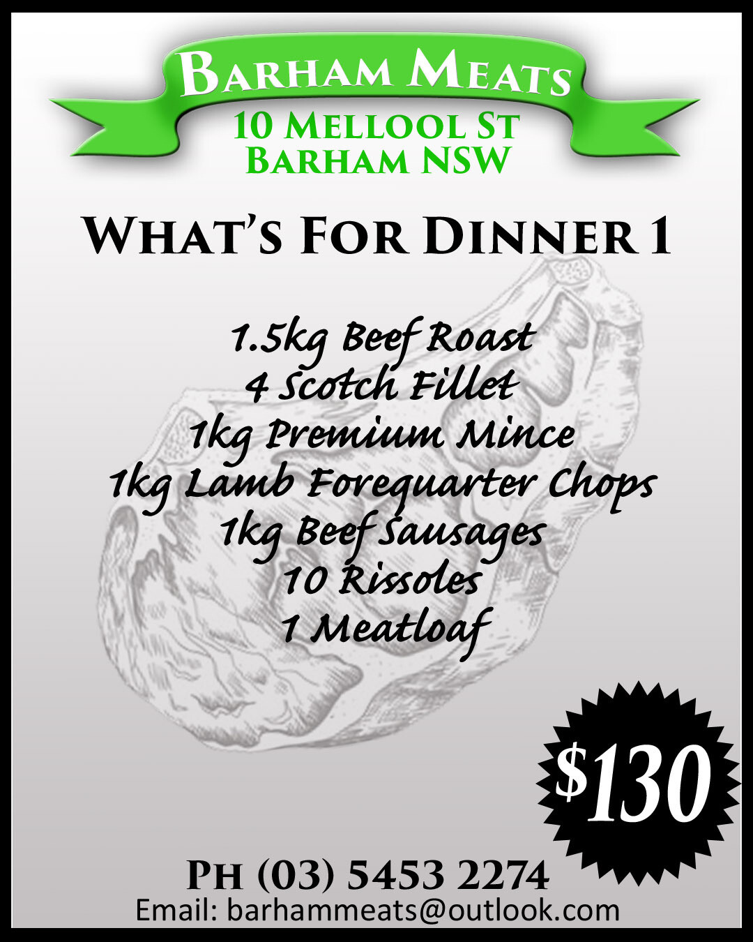 BARHAM MEATS VALUE PACKS