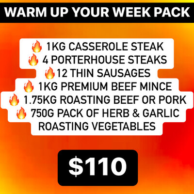 Warm Up Your Week Pack