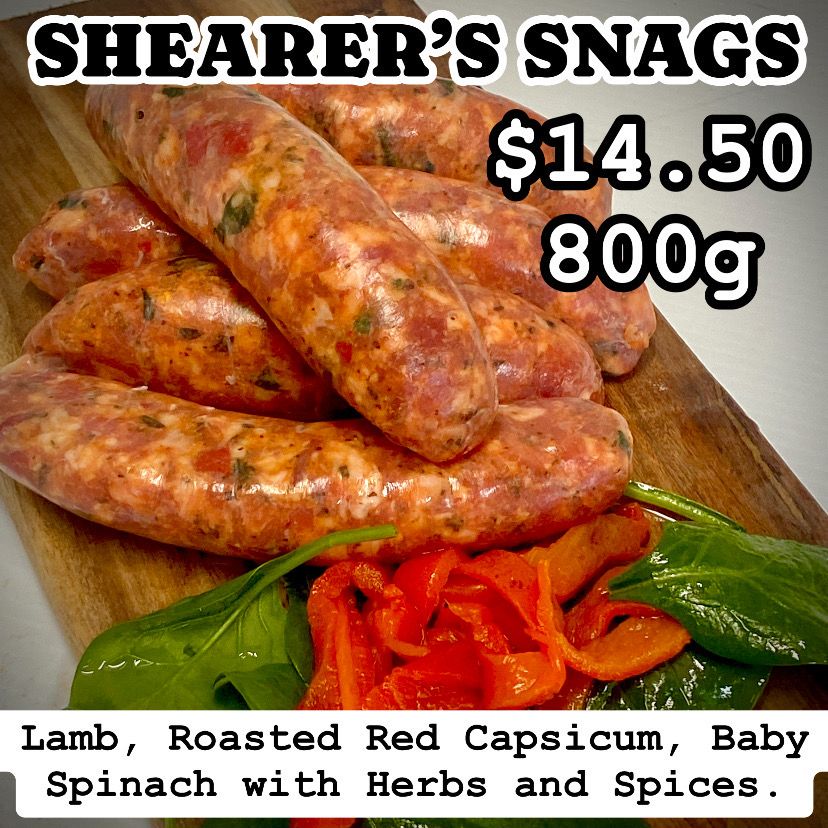 Shearer’s Snags 800g