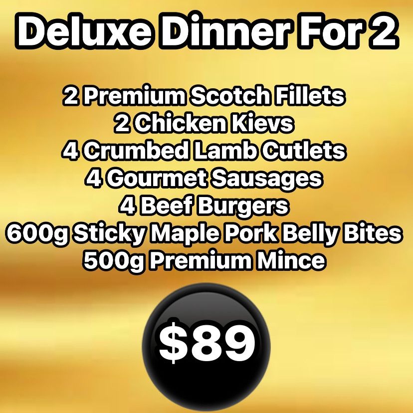 Deluxe Dinner For 2