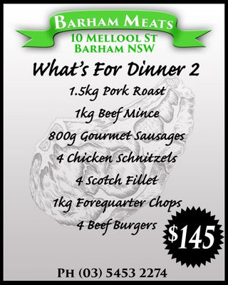 &quot;What&#39;s For Dinner?&quot;            Pack #2