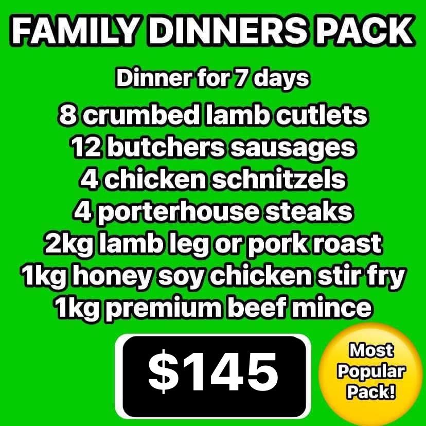 Family Dinners Pack