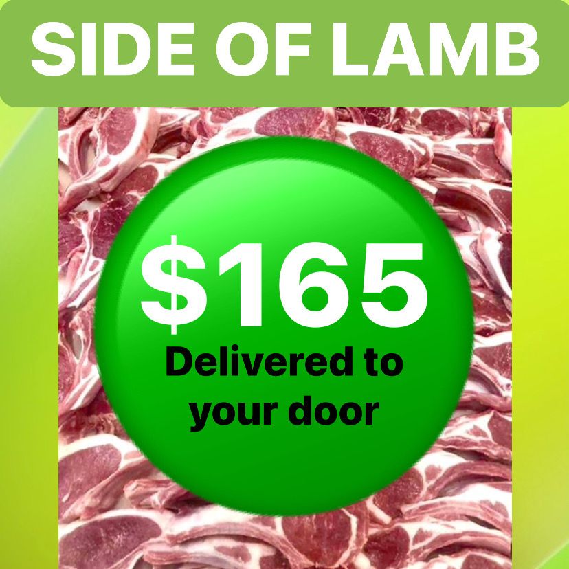 Side Of Cut Lamb