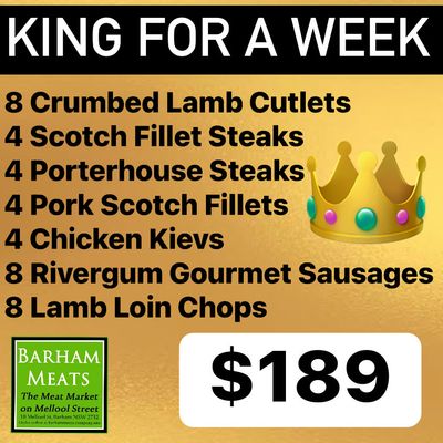 King For A Week Pack
