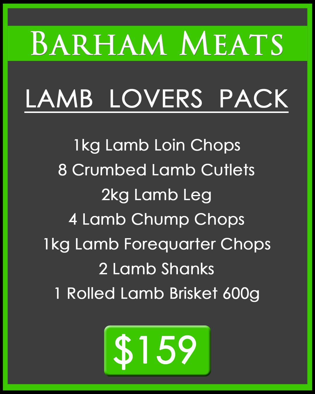 Lamb Lovers Pack