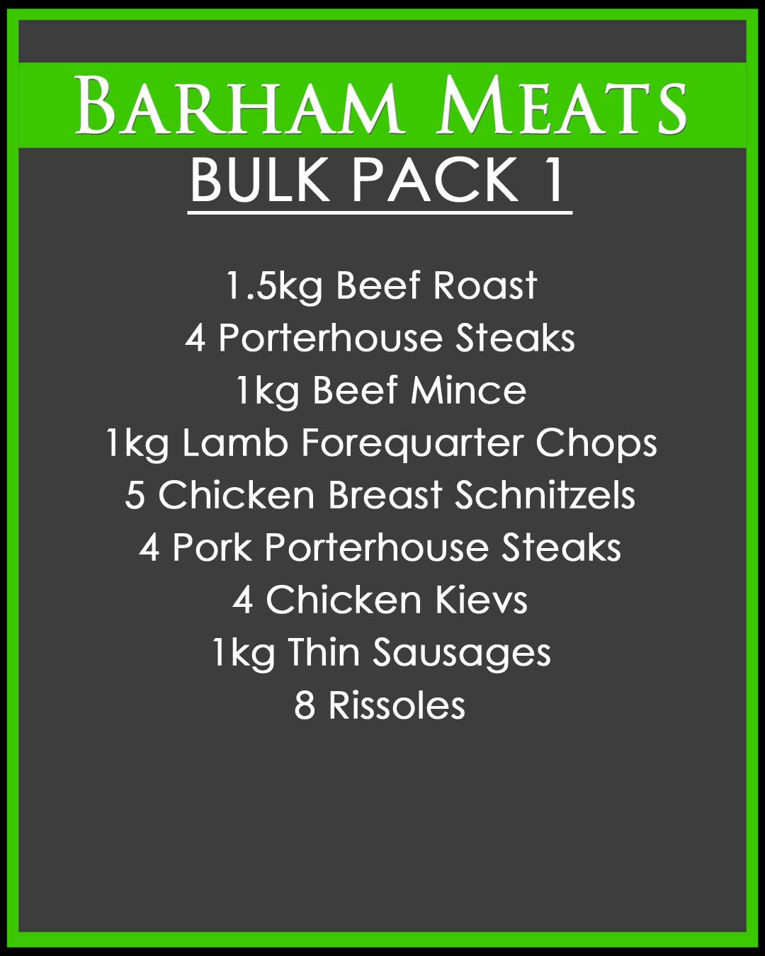 Bulk Pack #1