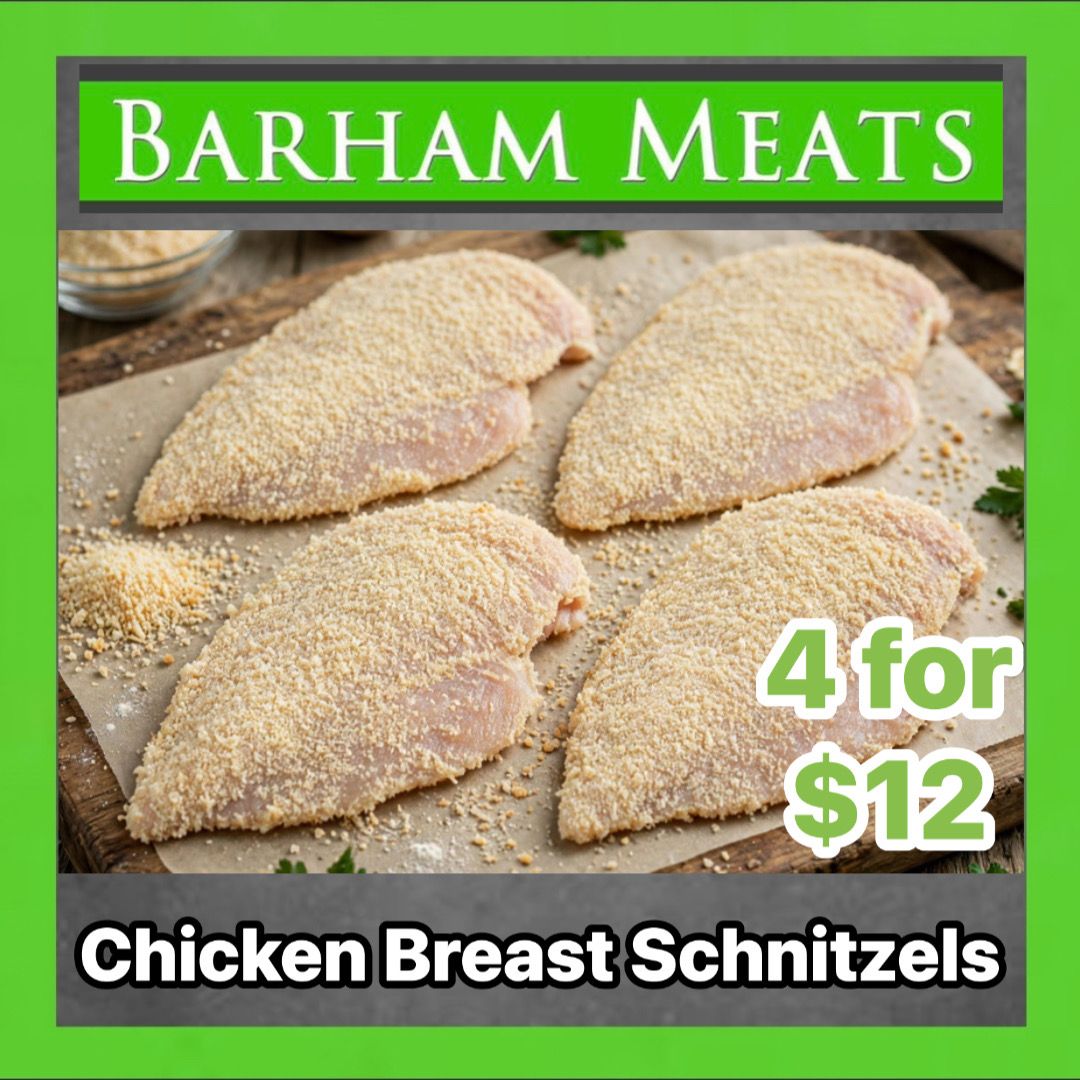 Chicken Schnitzels 4 Pack