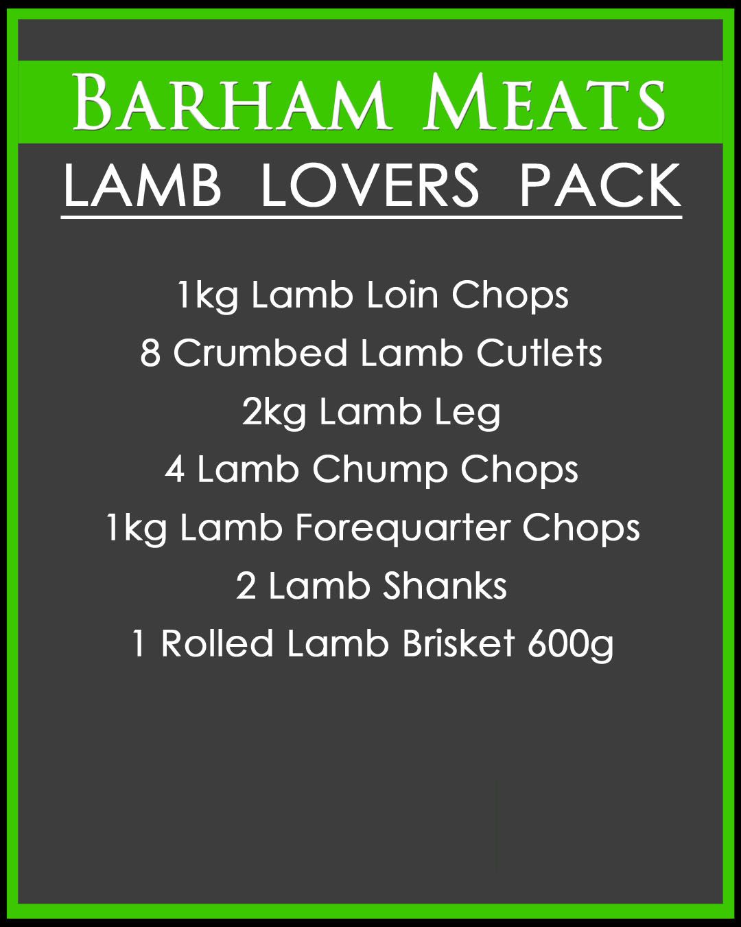 Lamb Lovers Pack