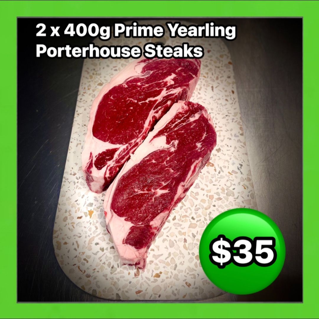 Porterhouse 2 x 400g