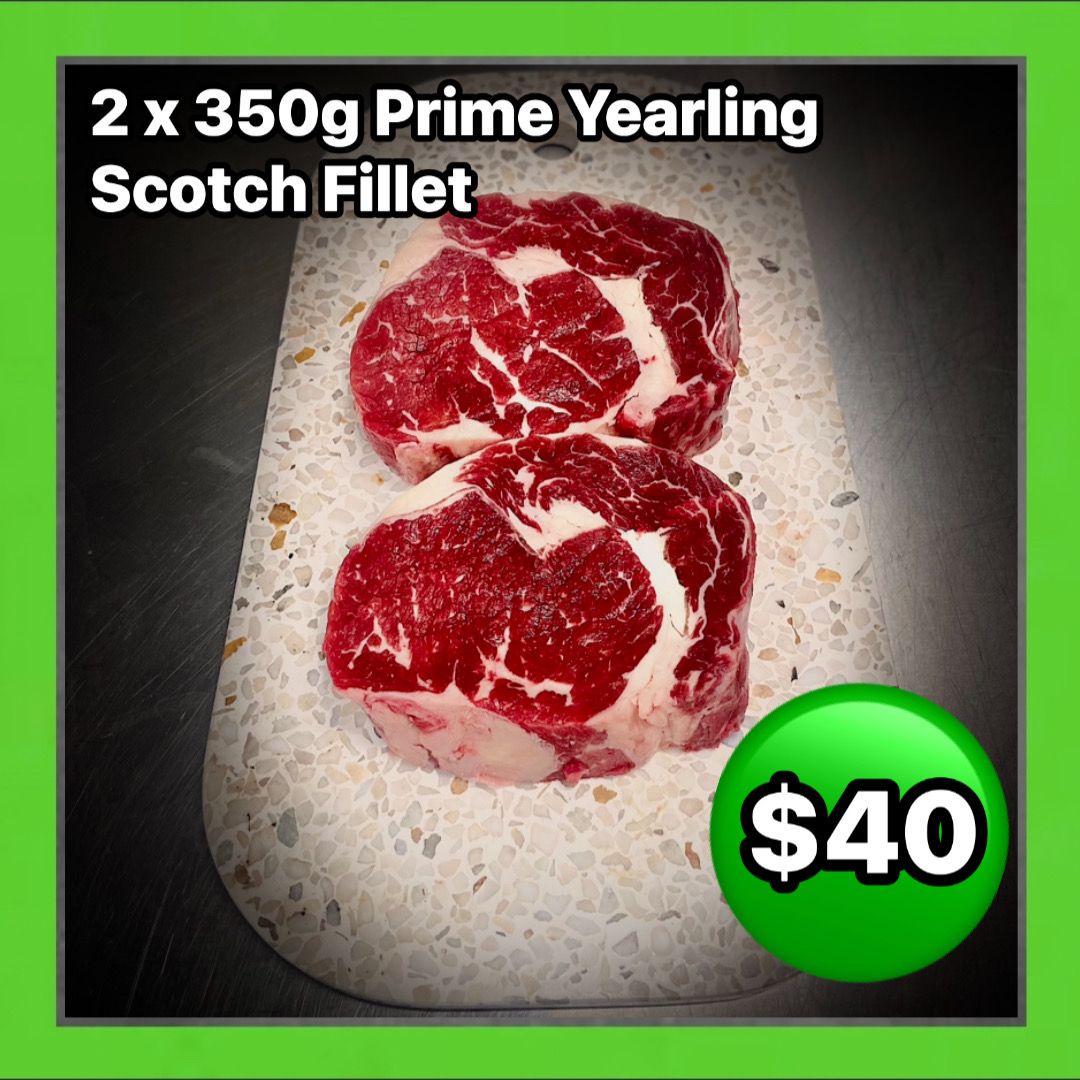 Scotch Fillet 2 x 350g