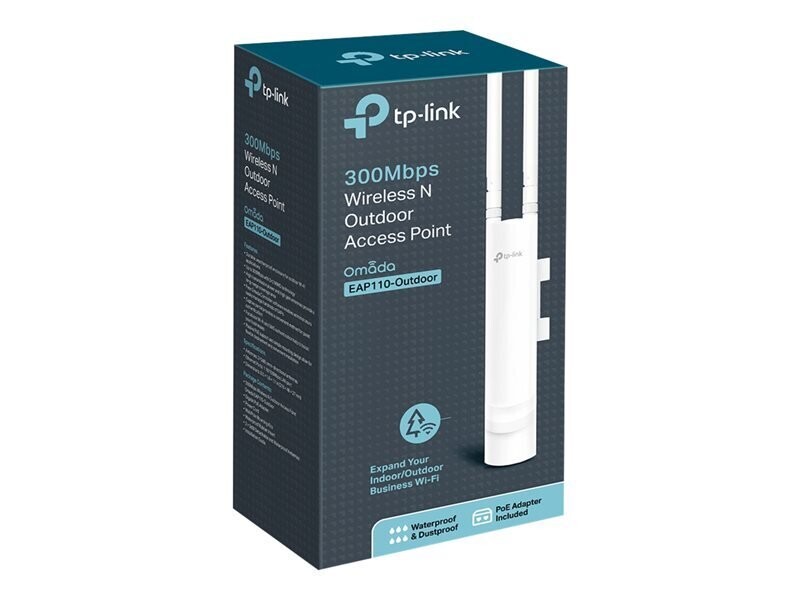 TP-Link Omada EAP110-Outdoor antenna controllata