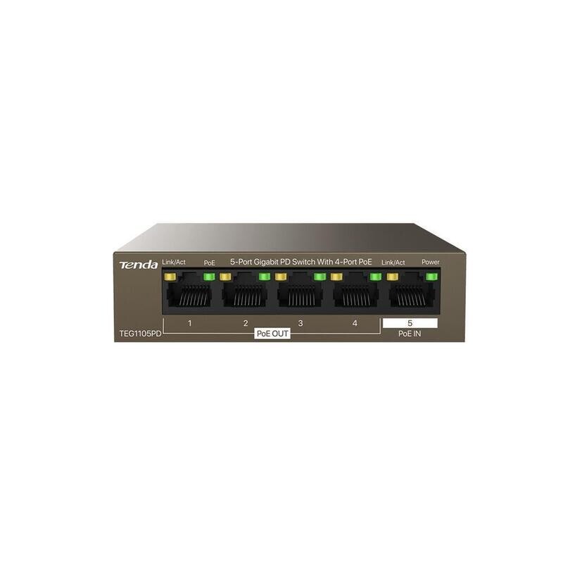 Switch 5 porte PoE + PD