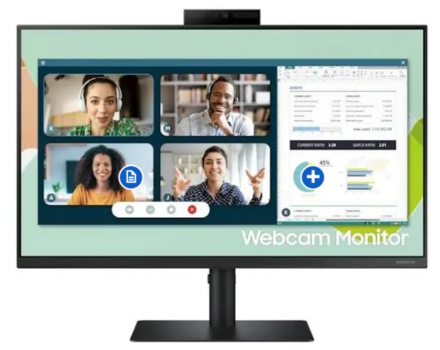 MONITOR SAMSUNG LCD IPS LED 24" WIDE S24A400V