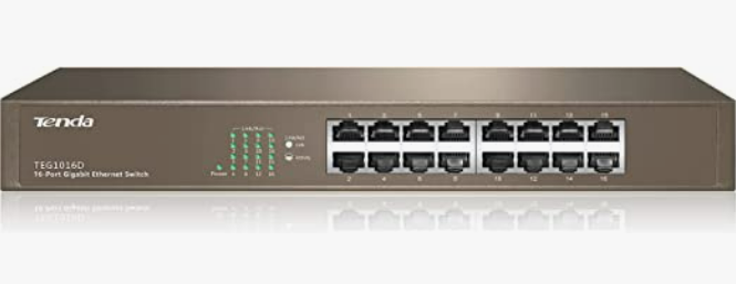 TENDA Switch 16 porte Gigabit