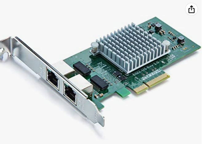 Scheda rete 10Gtek 2 porte