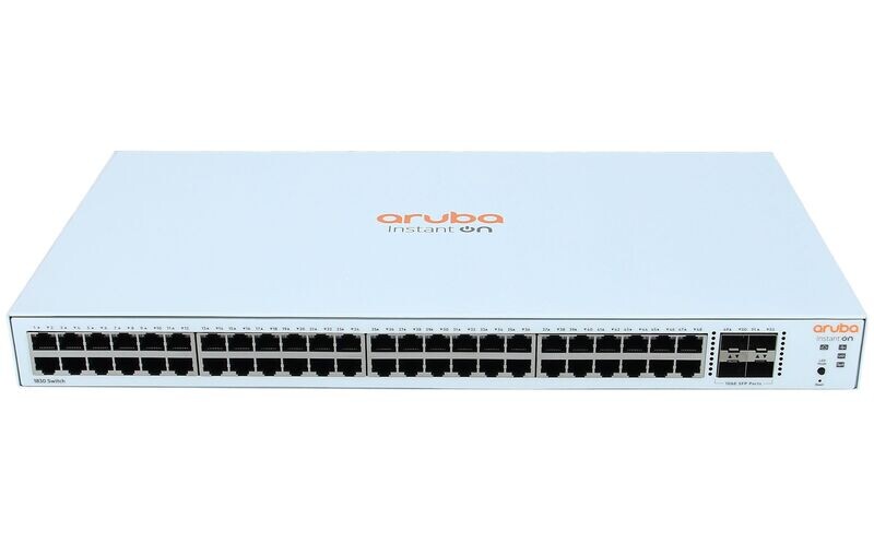 HPE 1830 48G 4SFP+ Switch Gigabit (setup incluso)