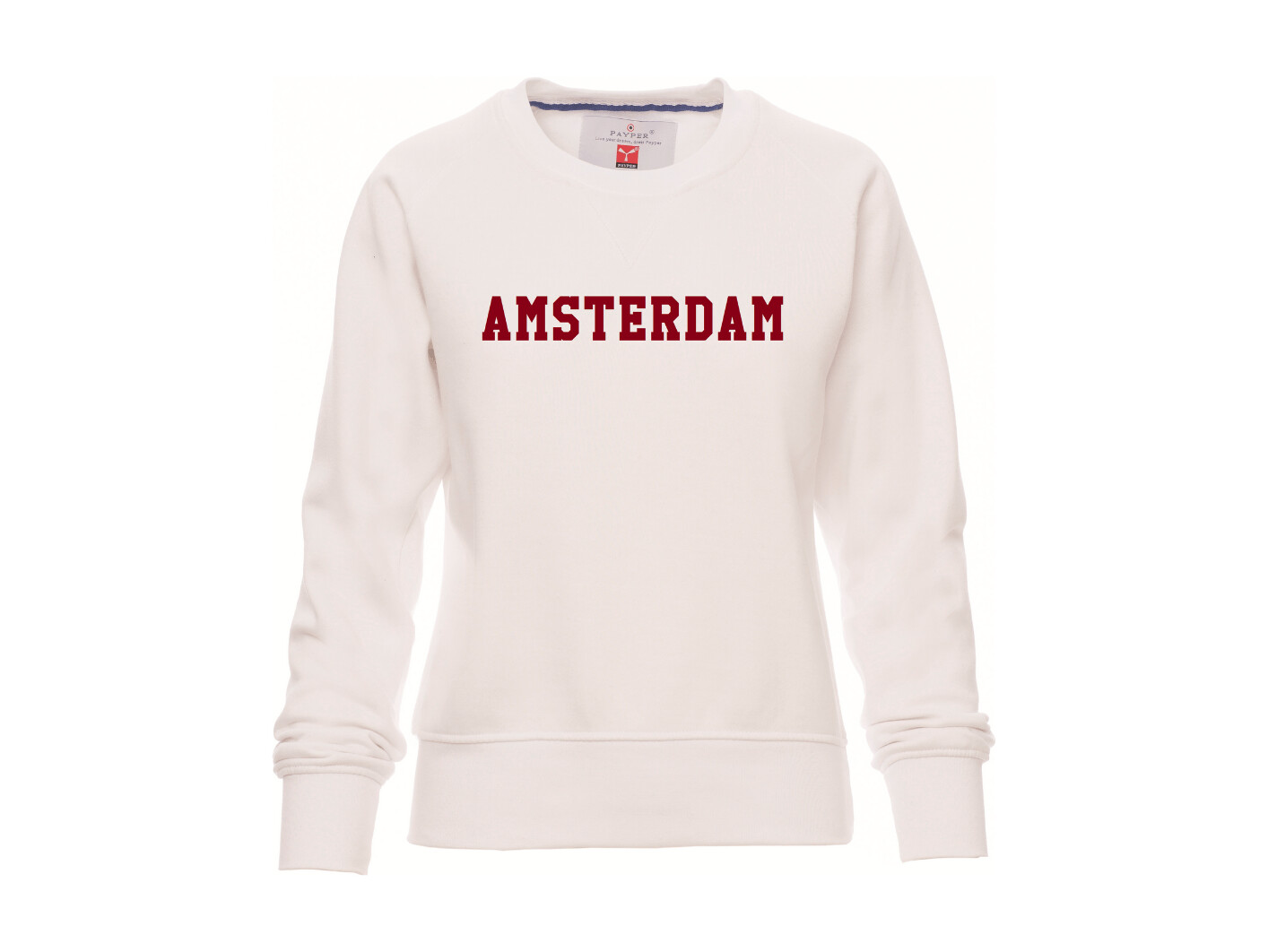 specificeren morgen Ploeg AH&BC Sweater AMSTERDAM wit (rood) dames
