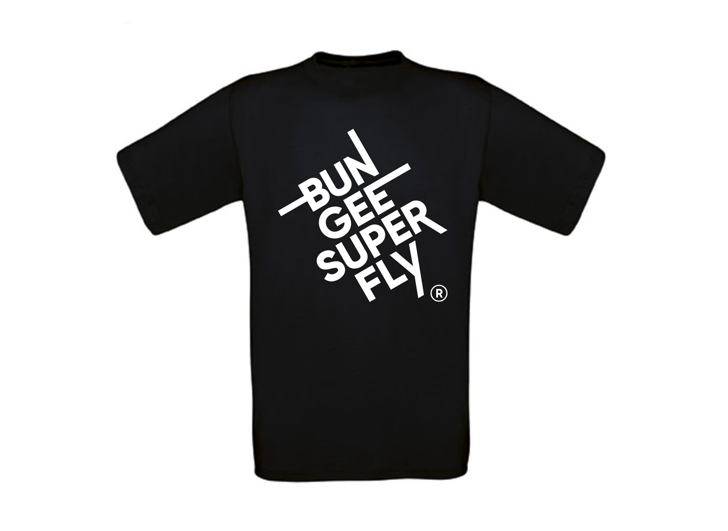 T-Shirt (Zwart) Bungee Super Fly
