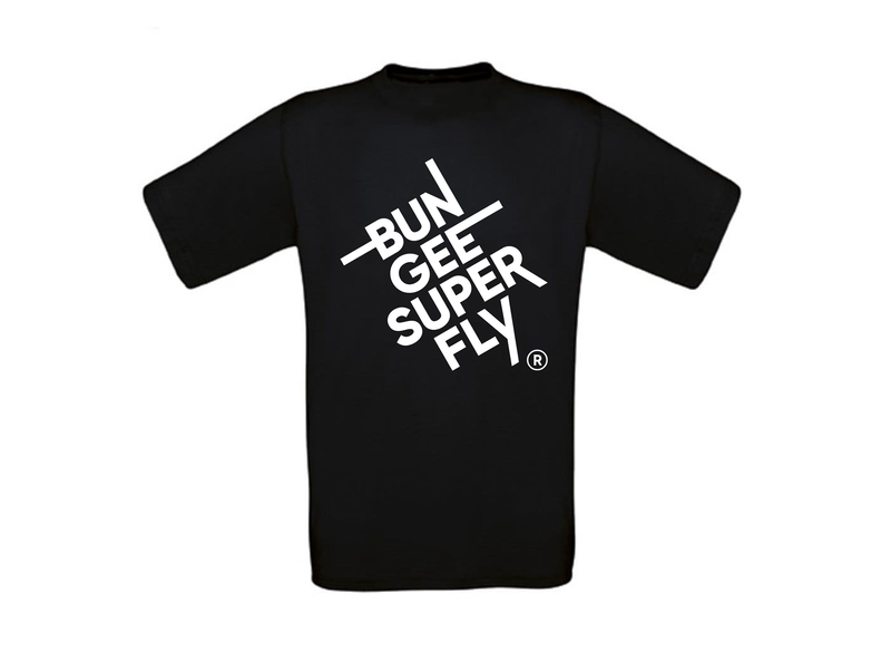 T-Shirt (Zwart) Bungee Super Fly