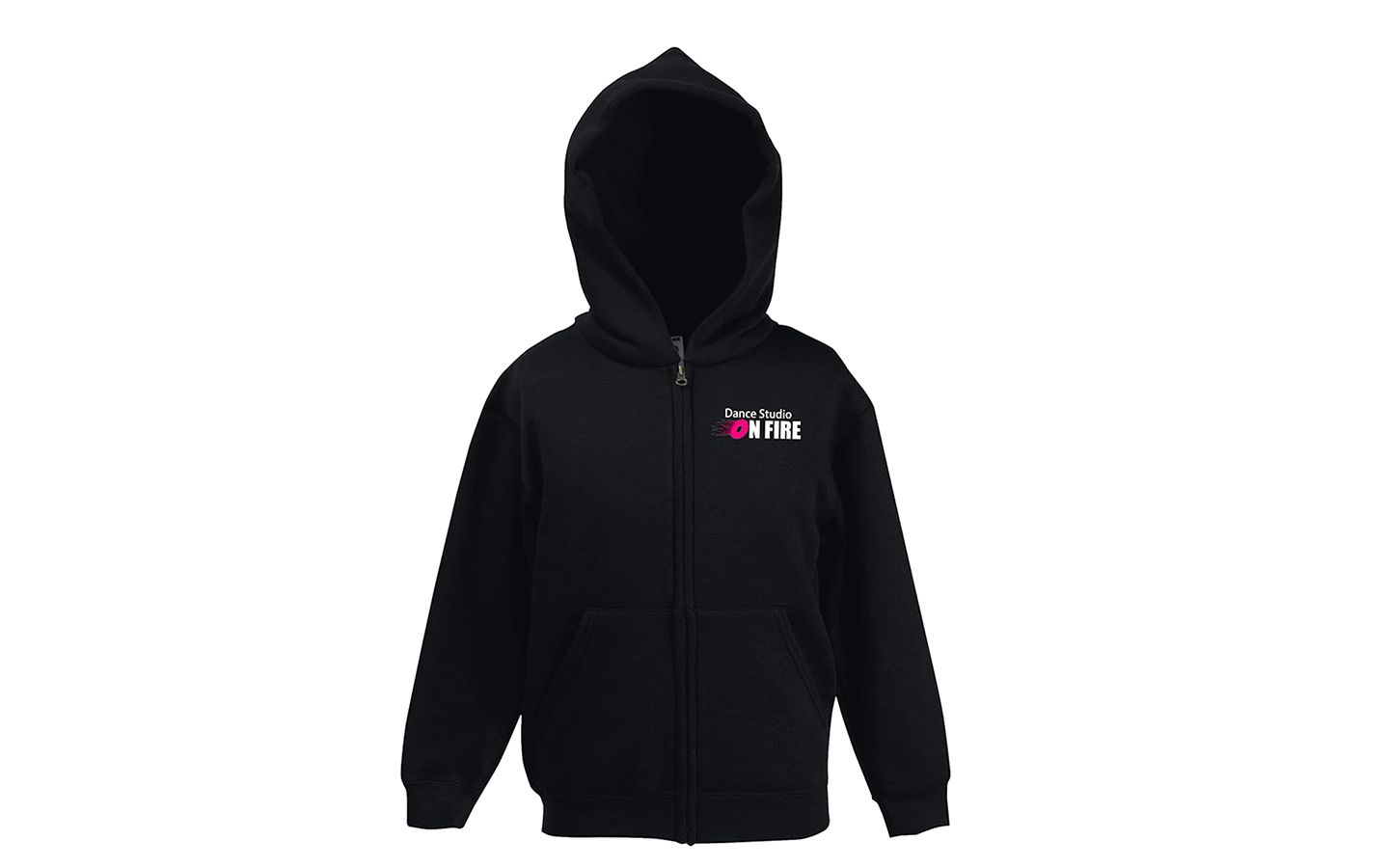 Vest met eigen teamnaam (Zwart)