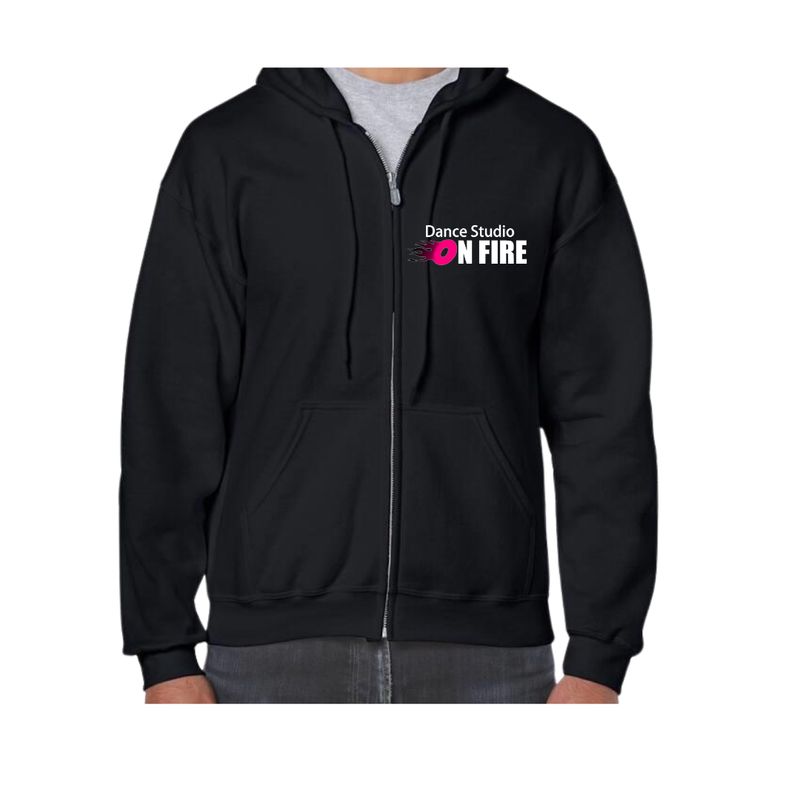 Vest met eigen teamnaam (Zwart)