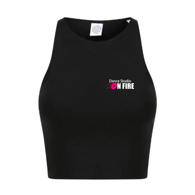 Croptop (Zwart)
