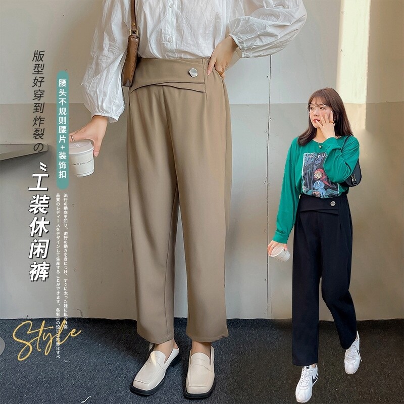大码OL休闲裤